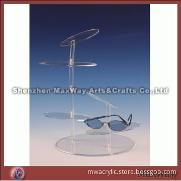 Transparent Beautiful Acrylic/Lucite Eyeglasses Holder